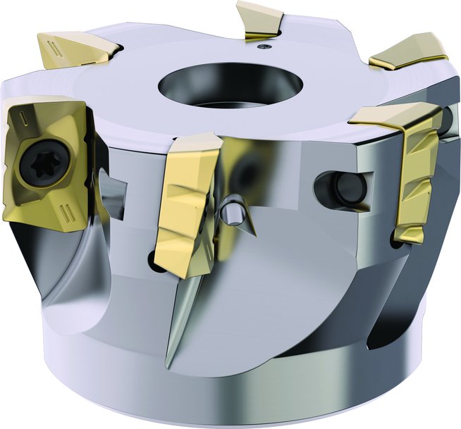 Chip splitter inserts provide effective chip control for milling stability