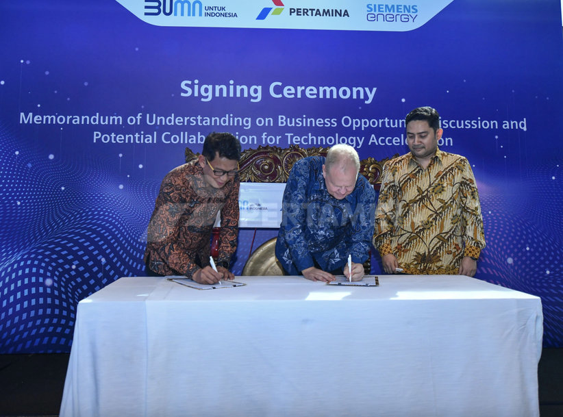 PERTAMINA-SIEMENS ENERGY READY TO REALIZE SUSTAINABLE ENERGY TRANSITION