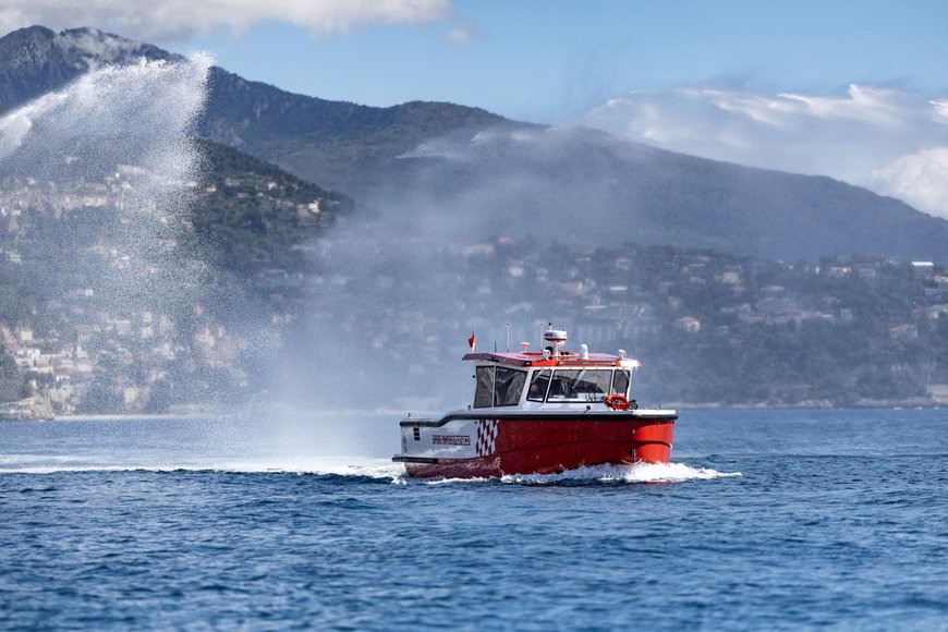 FPT INDUSTRIAL AND BIMOTOR POWER THE NEW HIGH TECH MARINE FIREBOAT FOR THE PRINCIPALITY OF MONACO