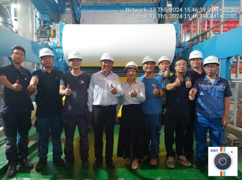 ANDRITZ successfully starts up fifth tissue machine in Vietnam