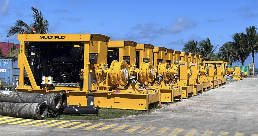 Cummins CustomPaks equipped with Weir Multiflo high-capacity dewatering pumps